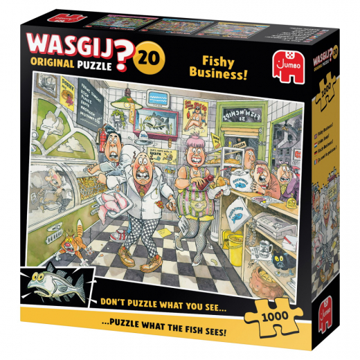 Wasgij? Original #20 - Fishy Business! 1000 Brikker i gruppen PUSLESPIL / 1000 brikker hos Spelexperten (1119802036)