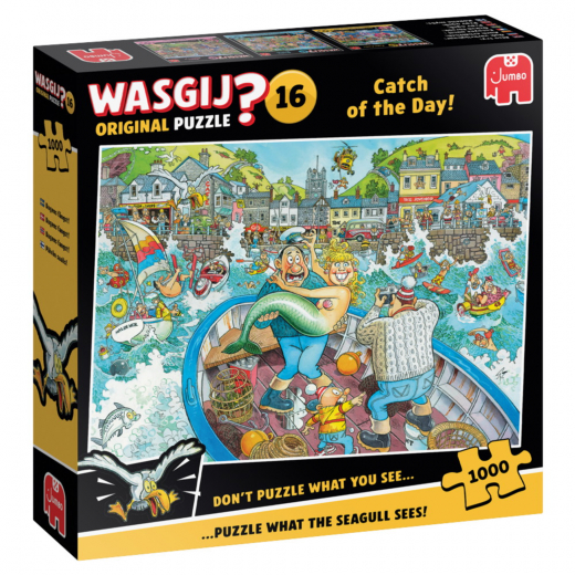 Wasgij? Original #16 Catch of the Day! 1000 Brikker i gruppen PUSLESPIL / 1000 brikker hos Spelexperten (1119802239)