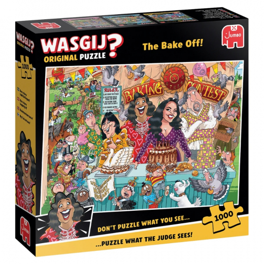 Wasgij? Original - The Bake Off! 1000 Bitar i gruppen PUSLESPIL / Wasgij hos Spelexperten (1119802258)