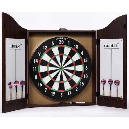 Catdart Complete Set Kings Head i gruppen SPILLEBORD / Dart / Dartskiver / Traditionel hos Spelexperten (112-5010)