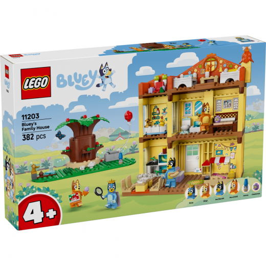 LEGO Bluey - Blueys families hus i gruppen LEGETØJ / LEGO hos Spelexperten (11203)