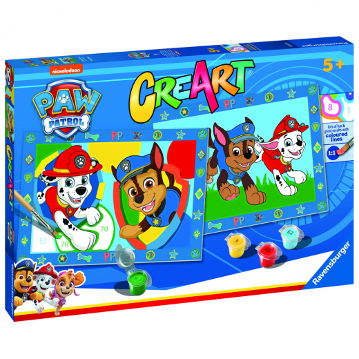 CreArt - Paw Patrol i gruppen LEGETØJ / Skab & mal hos Spelexperten (11223618)