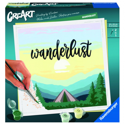 CreArt - Wanderlust i gruppen LEGETØJ / Skab & mal hos Spelexperten (11223625)