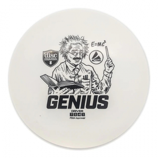Discmania Active Genius White i gruppen UDENDØRSSPIL / Disc Golf & frisbee / Fairway Drivers hos Spelexperten (112355)