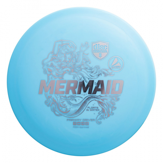 Discmania Active Mermaid Light Blue i gruppen UDENDØRSSPIL / Disc Golf & frisbee / Fairway Drivers hos Spelexperten (112365)