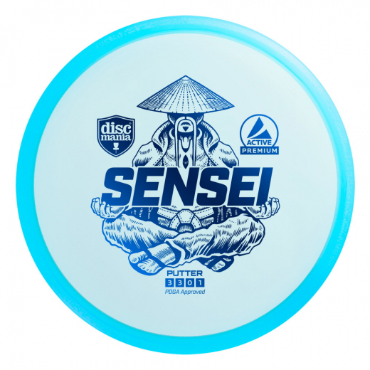 Discmania Active Premium Sensei Turquoise i gruppen UDENDØRSSPIL / Disc Golf & frisbee / Putt & approach hos Spelexperten (112397)