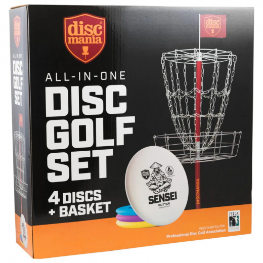 Discmania All-In-One Disc Golf Set i gruppen UDENDØRSSPIL / Disc Golf & frisbee / Udstyr & sæt hos Spelexperten (112513)