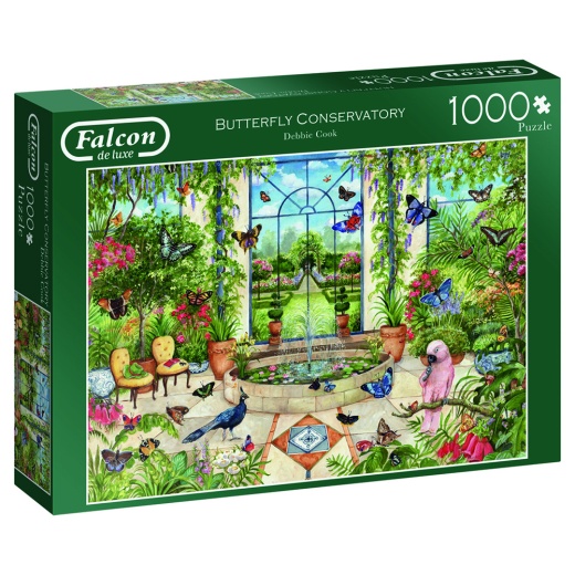 Jumbo Butterfly conservatory 1000 brikker i gruppen  hos Spelexperten (11255)