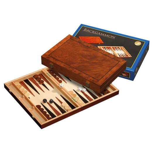 Backgammon Astypalia Medium i gruppen SELSKABSSPIL / Backgammon hos Spelexperten (1130)