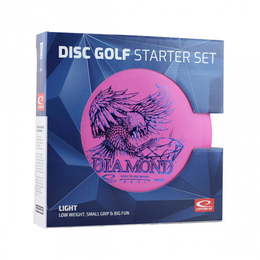 Latitude 64° Disc Golf Starter Set Light i gruppen UDENDØRSSPIL / Disc Golf & frisbee / Udstyr & sæt hos Spelexperten (113389)