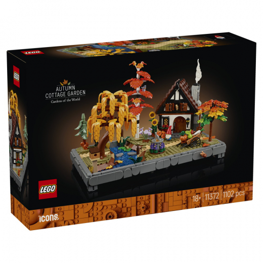 LEGO Icons - Efterårshave Og Hytte i gruppen LEGETØJ / LEGO hos Spelexperten (11372)