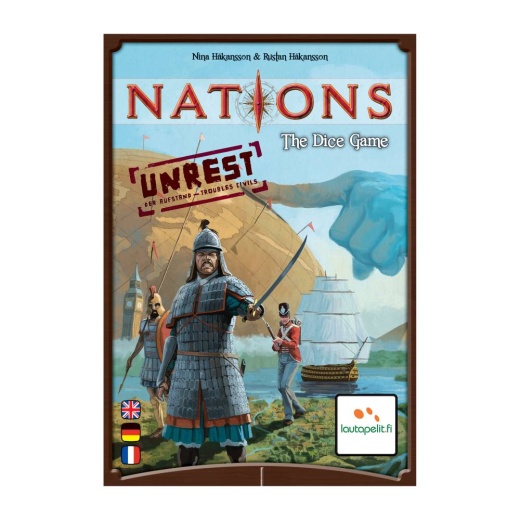 Nations: The Dice Game - Unrest (Exp.) i gruppen SELSKABSSPIL / Udvidelser hos Spelexperten (114149)