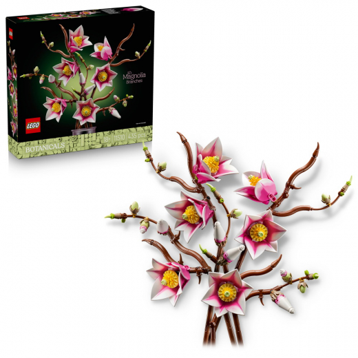 LEGO Botanicals - Magnoliagrene i gruppen LEGETØJ / LEGO / LEGO Botanicals hos Spelexperten (11510)