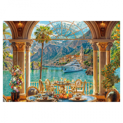 Castorland - Mediterranean Dessert 1500 pc i gruppen PUSLESPIL / 1500 brikker hos Spelexperten (116441)