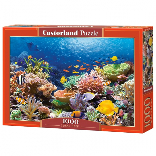 Castorland - Coral Reef Fishes 1000 Brikker i gruppen PUSLESPIL / Castorland hos Spelexperten (116509)