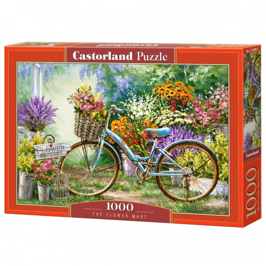 Castorland - The Flower Mart 1000 Brikker i gruppen PUSLESPIL / 1000 brikker hos Spelexperten (116668)