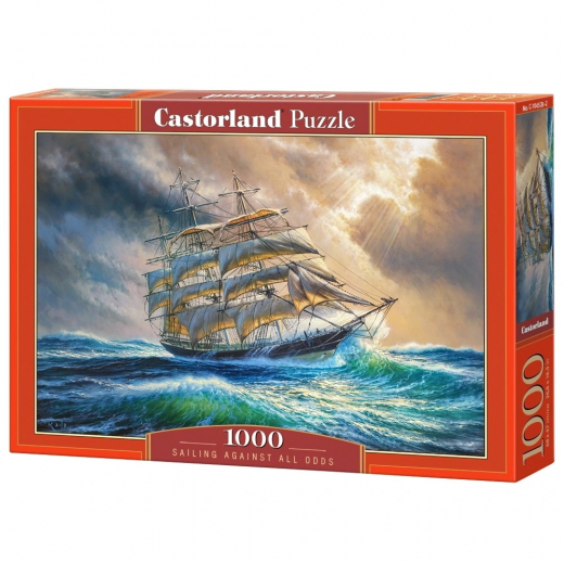 Castorland - Sailing Against All Odds 1000 Brikker i gruppen PUSLESPIL / 1000 brikker hos Spelexperten (116741)