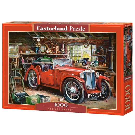 Castorland - Vintage Garage 1000 Brikker i gruppen PUSLESPIL / 1000 brikker hos Spelexperten (116744)