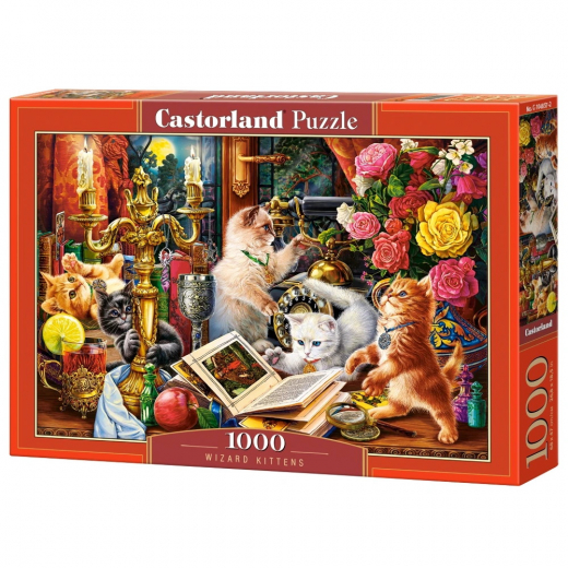 Castorland - Wizard Kittens 1000 Brikker i gruppen PUSLESPIL / Castorland hos Spelexperten (116772)