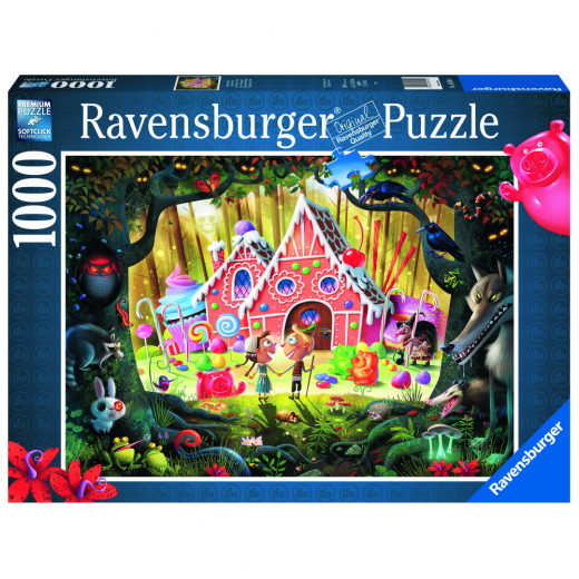 Ravensburger: Hansel and Gretel 1000 Brikker i gruppen PUSLESPIL / 1000 brikker hos Spelexperten (12000415)