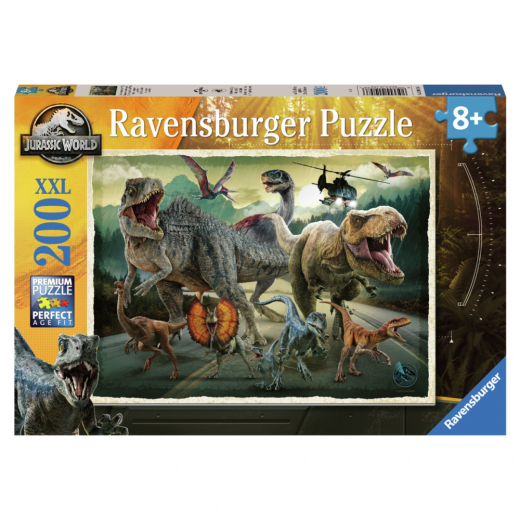 Ravensburger: Jurassic World 200 XXL Brikker i gruppen PUSLESPIL / Puslespil til børn hos Spelexperten (12001058)