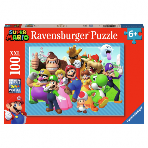 Ravensburger: Super Mario 100 XXL Brikker i gruppen PUSLESPIL / Puslespil til børn hos Spelexperten (12001074)