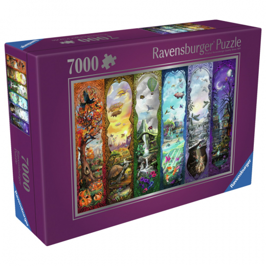 Ravensburger The Six Portals 7000 Brikker i gruppen PUSLESPIL / 2000 brikker > hos Spelexperten (12001422)