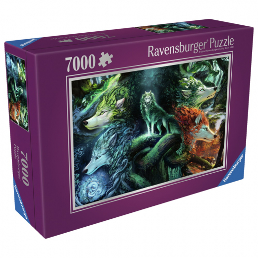 Ravensburger Whispers of the Forest 7000 Brikker i gruppen PUSLESPIL / 2000 brikker > hos Spelexperten (12001423)