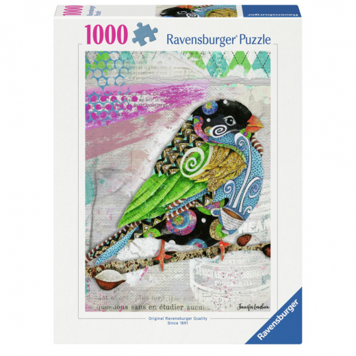 Ravensburger: Swirly Bird 1000 Brikker i gruppen PUSLESPIL / 1000 brikker hos Spelexperten (12001438)