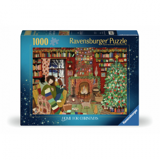 Ravensburger: Home for Christmas 1000 Brikker i gruppen PUSLESPIL / 1000 brikker hos Spelexperten (12001465)