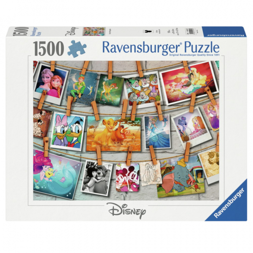 Ravensburger: Disney Photographs 1500 Brikker i gruppen PUSLESPIL / 1500 brikker hos Spelexperten (12001557)