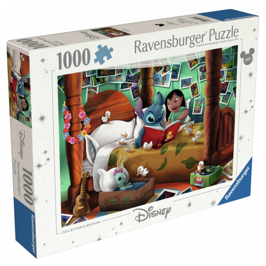 Ravensburger: Disney Lilo & Stitch 1000 Brikker i gruppen PUSLESPIL / 1000 brikker hos Spelexperten (12001579)