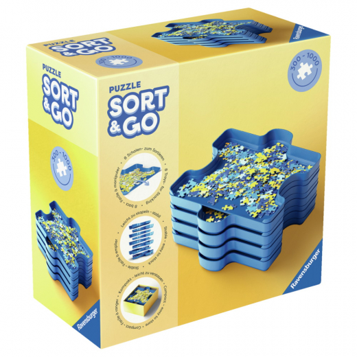 Puzzle Sort & Go 300-1000 Brikker i gruppen PUSLESPIL / Tilbehør hos Spelexperten (12001674)