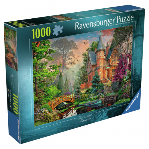 Ravensburger: Terracotta Mansion 1000 Brikker i gruppen PUSLESPIL / 1000 brikker hos Spelexperten (12001717)