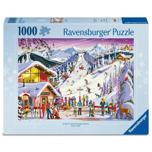 Ravensburger: Slopeside Spirit 1000 Brikker i gruppen PUSLESPIL / 1000 brikker hos Spelexperten (12001719)