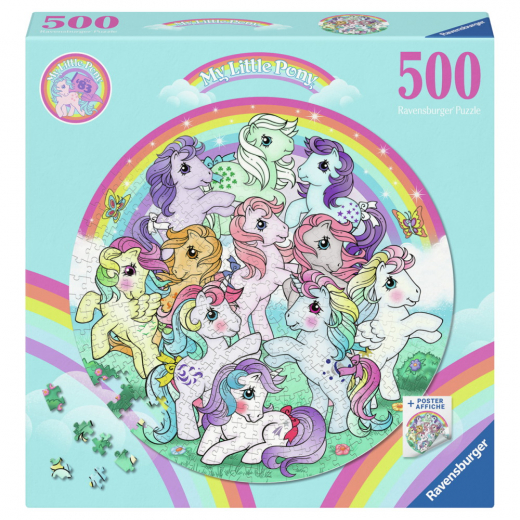Ravensburger: My Little Pony - I Heart Pony 500 Brikker i gruppen PUSLESPIL / < 750 brikker hos Spelexperten (12001823)