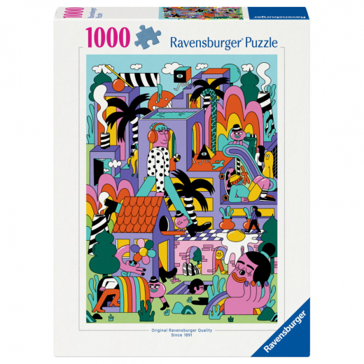 Ravensburger: Daydream 1000 Brikker i gruppen PUSLESPIL / 1000 brikker hos Spelexperten (12001972)