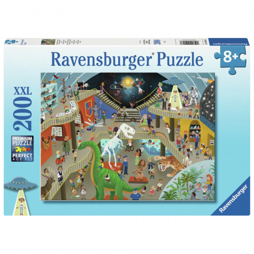 Ravensburger: In The Natural History Museum 200 XXL Brikker i gruppen PUSLESPIL / Puslespil til børn hos Spelexperten (12004053)