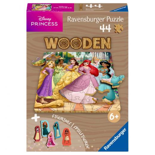 Ravensburger Wooden - Disney Princess 44 Brikker i gruppen PUSLESPIL / Puslespil i træ hos Spelexperten (12004087)