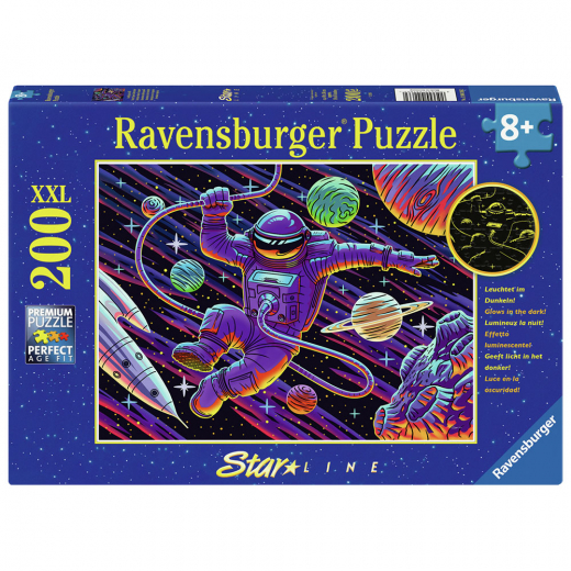 Ravensburger Pussel: Space XXL 200 pc i gruppen PUSLESPIL / Puslespil til børn hos Spelexperten (12004266)