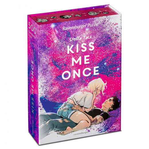 Ravensburger: Kiss Me Once 500 Brikker i gruppen PUSLESPIL / < 750 brikker hos Spelexperten (12004398)