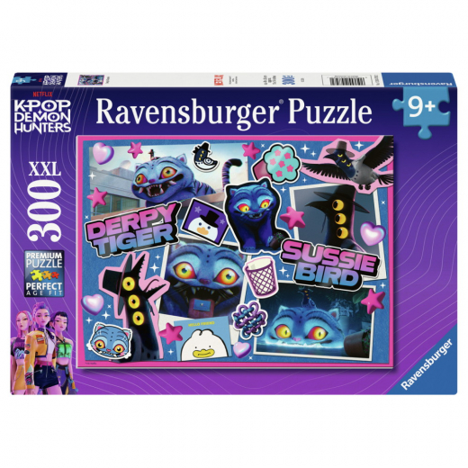 Ravensburger K-Pop Demon Hunters Derpy & Sussie 300 XXL Brikker i gruppen PUSLESPIL / < 750 brikker hos Spelexperten (12004758)
