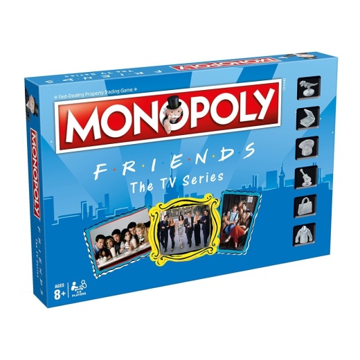 Monopoly: Friends i gruppen SELSKABSSPIL / Familiespil hos Spelexperten (120279)