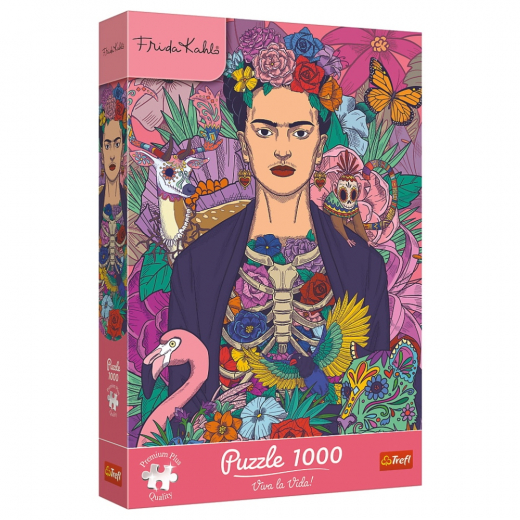 Trefl Puslespil: Frida Kahlo 1000 Brikker i gruppen PUSLESPIL / Trefl hos Spelexperten (12096)