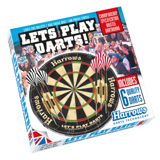 Harrows Let's Play Darts i gruppen SPILLEBORD / Dart / Dartskiver / Traditionel hos Spelexperten (121-2015)