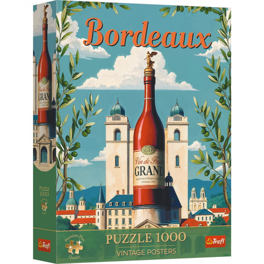 Trefl Puslespil: Bordeaux 1000 Brikker i gruppen PUSLESPIL / Trefl hos Spelexperten (12135)