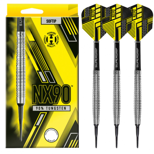 Harrows Darts Softtip NX90 90% 18 g i gruppen SPILLEBORD / Dart / Dartpile / Softtip hos Spelexperten (124-6020)