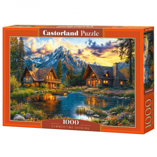 Castorland - Summertime Evening 1000 Brikker i gruppen PUSLESPIL / Castorland hos Spelexperten (124022)