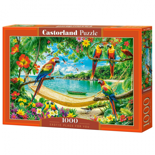 Castorland - Exotic Place For You 1000 Brikker i gruppen PUSLESPIL / Castorland hos Spelexperten (124023)