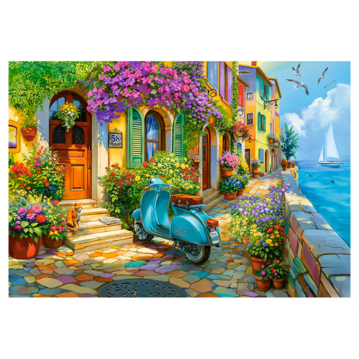 Castorland - Coastal Life, 1000 Pc i gruppen PUSLESPIL / Castorland hos Spelexperten (124026)